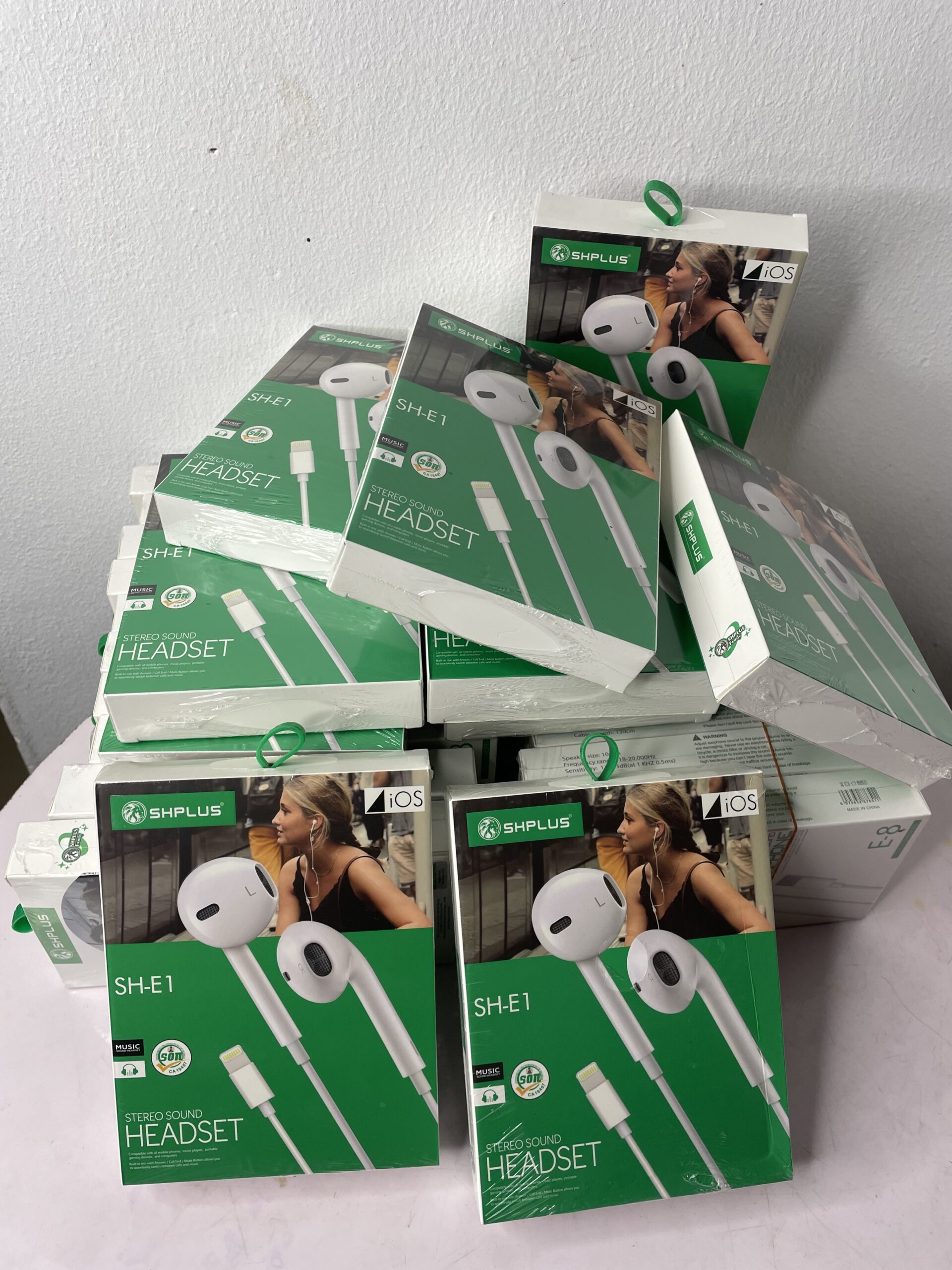 SHPLUS E1 Lightning iOS Stereo Sound Headset