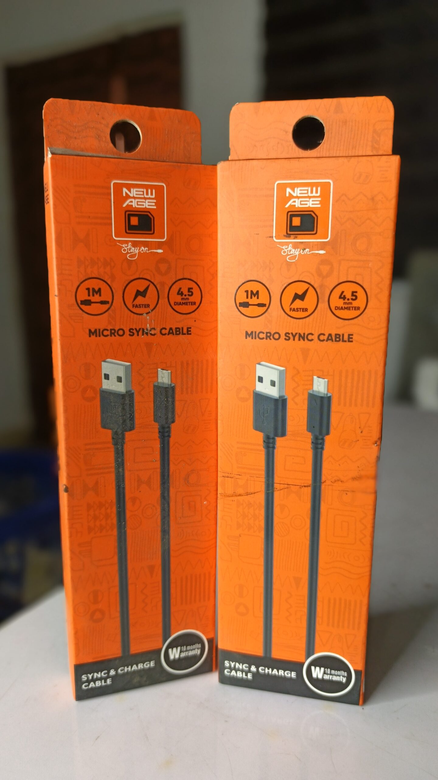NewAge Micro Sync Cable – Fast Charging & Data Transfer Cable