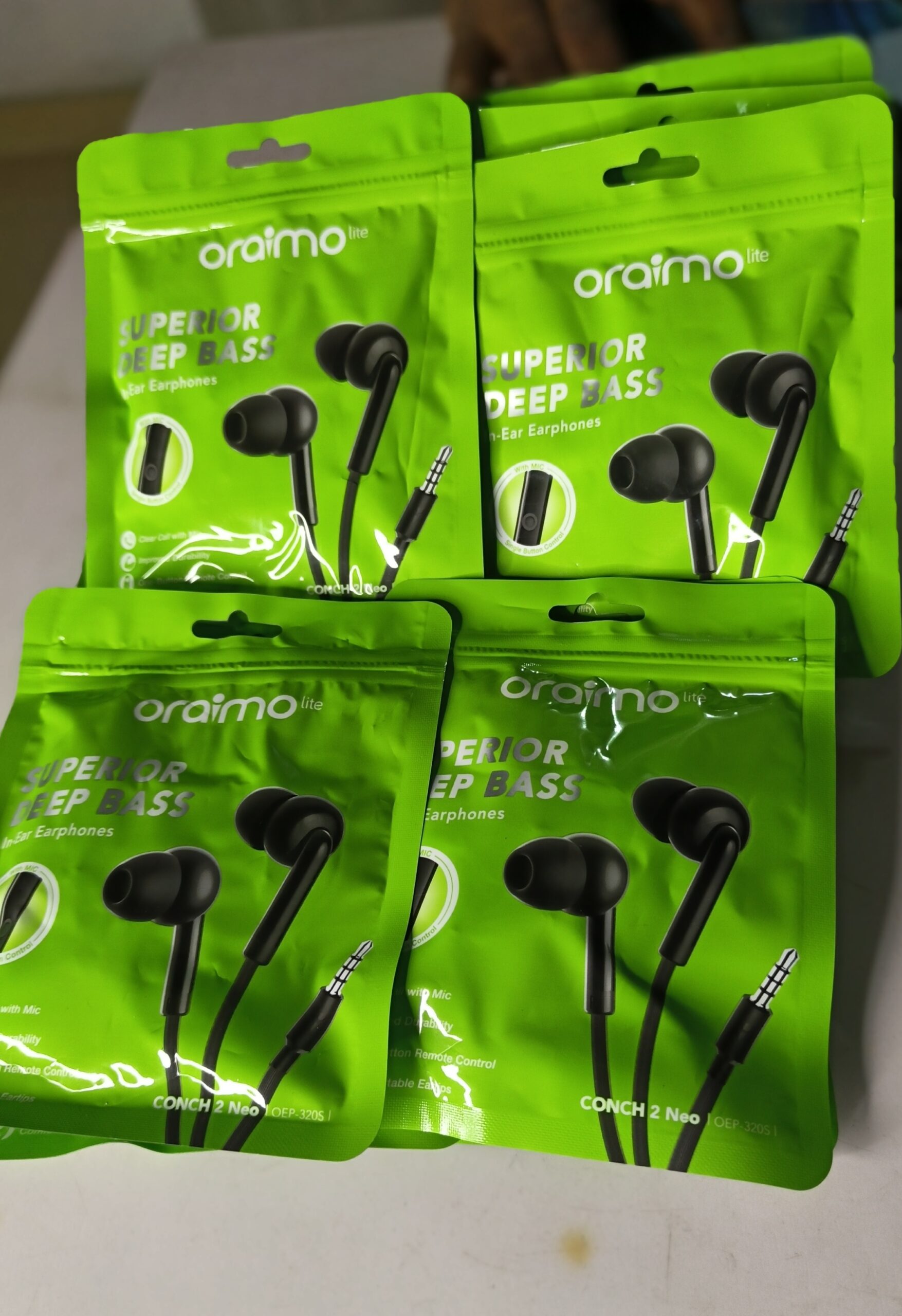 Oraimo Superior Deep Bass In-Ear Earphones