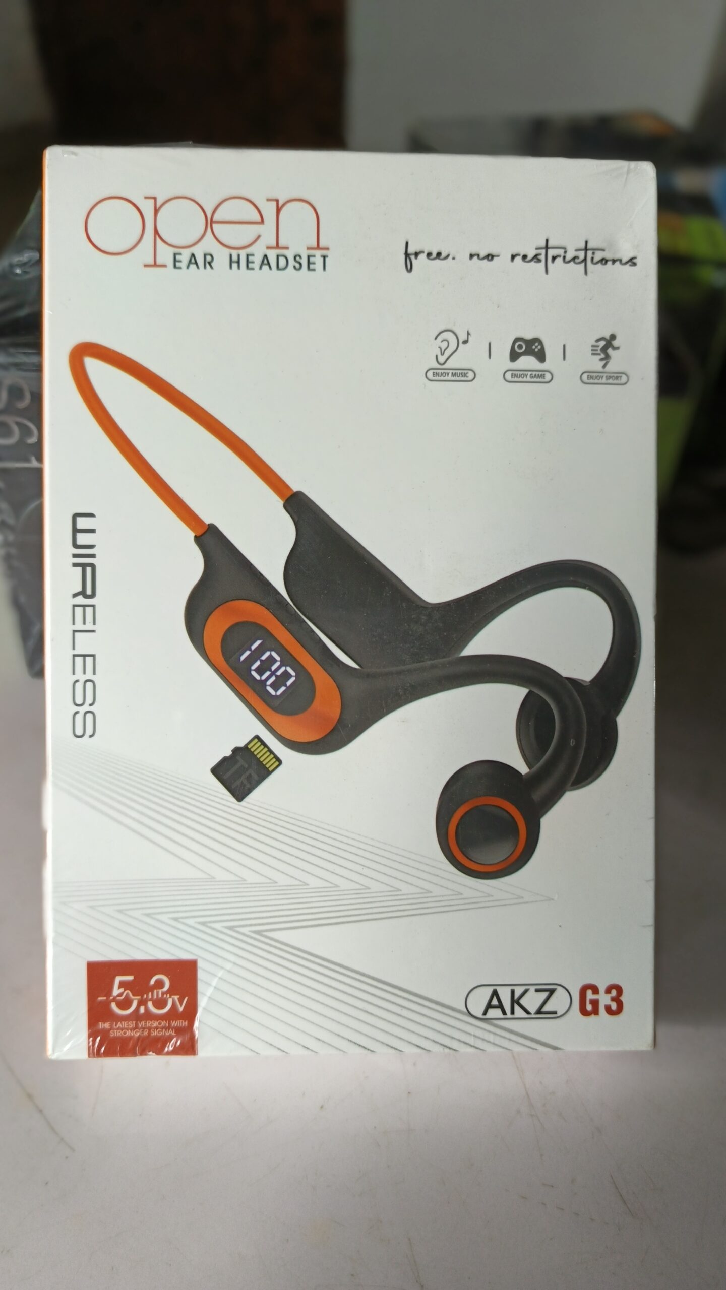 AkZ G3 Open-Ear Wireless Headset